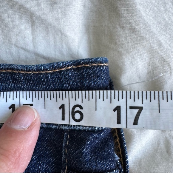 AG Adriano Goldschmied “The Angel” Bootcut Jeans Womens 31R DarkWash Made in USA - Picture 8 of 11